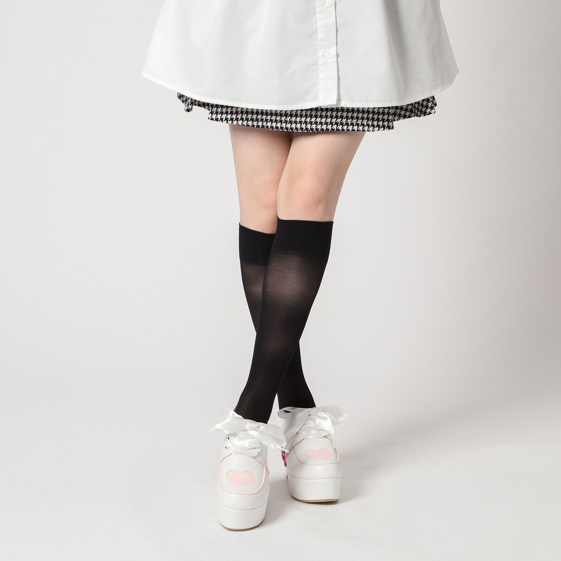 csT&P「厚底キラキラハート付きパンプス」|パンプス|