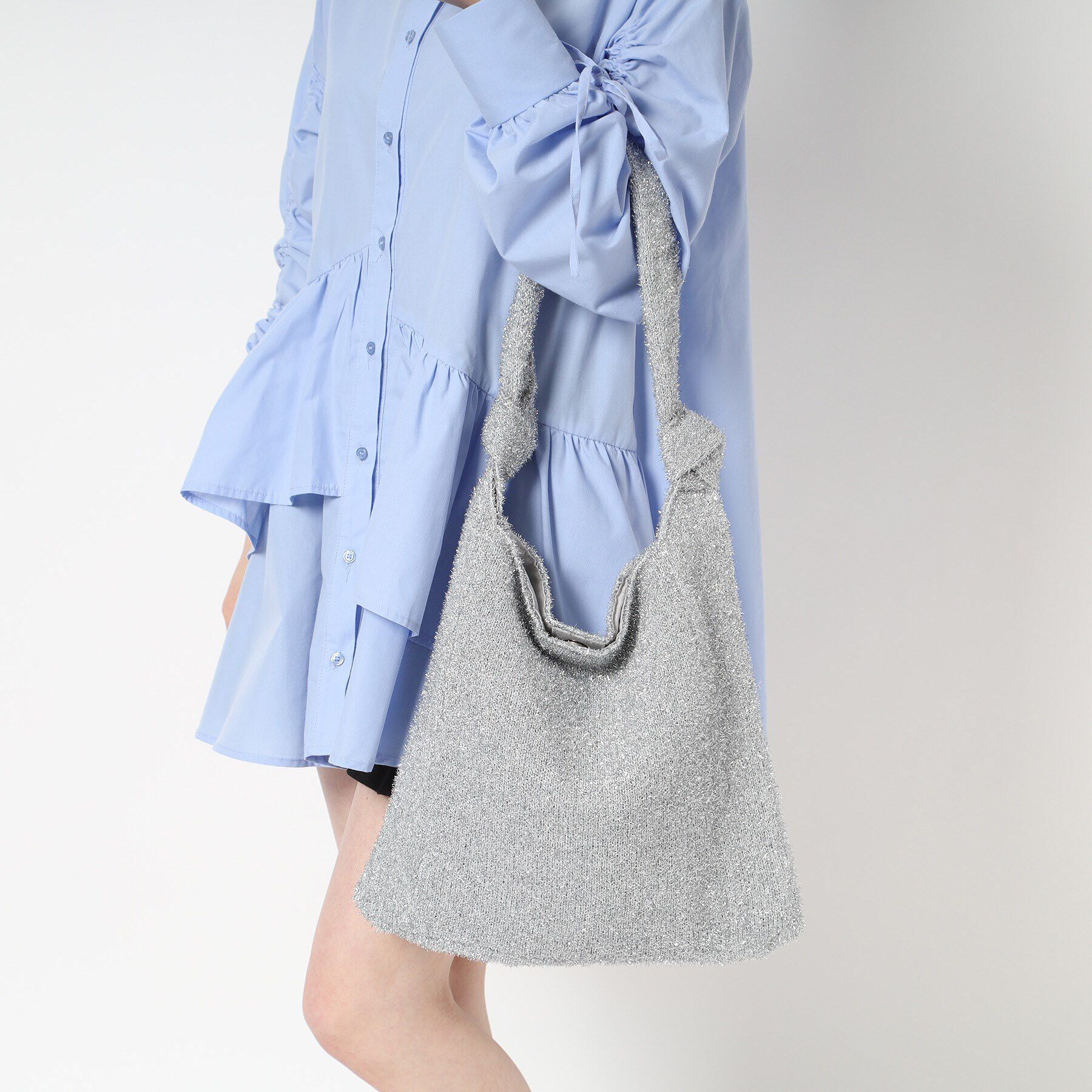 Ober Tashe「【新生活・新学期】ラメトートバッグ」|トートバッグ|