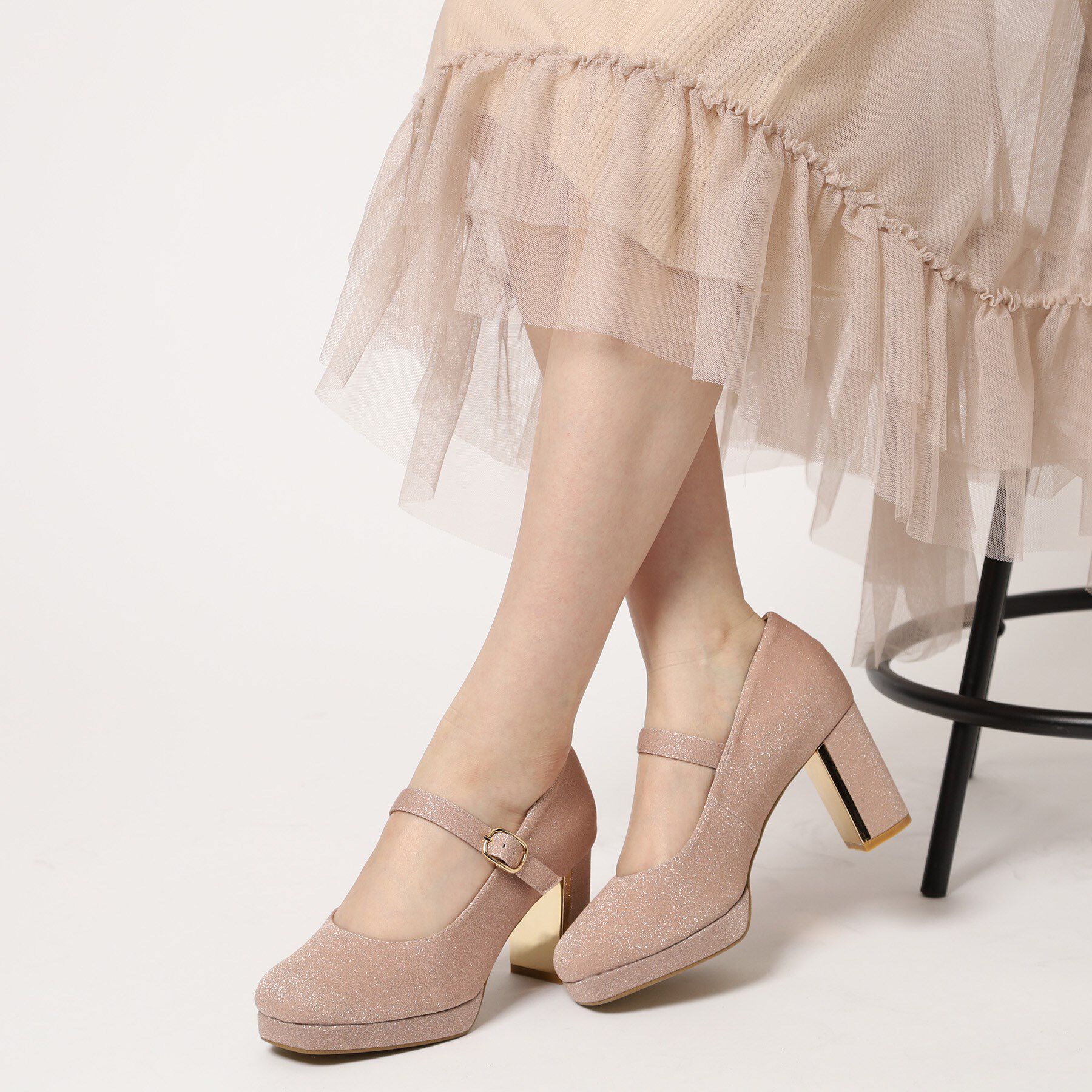 ESPERANZA「甲ストラップパンプス」|パンプス|