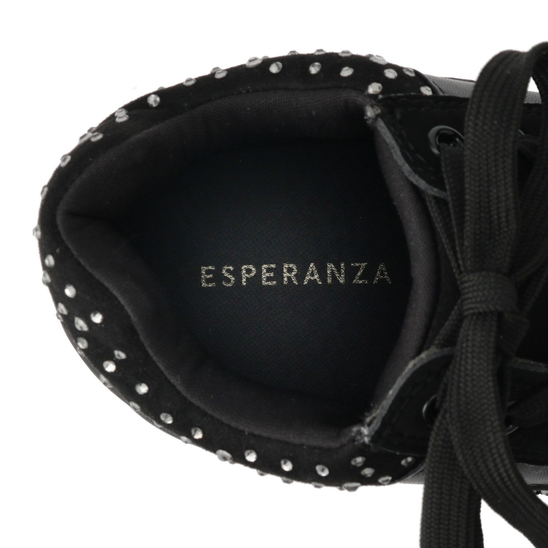 ESPERANZA「きゅんフィットインソールラインストーンスニーカー」|スニーカー|