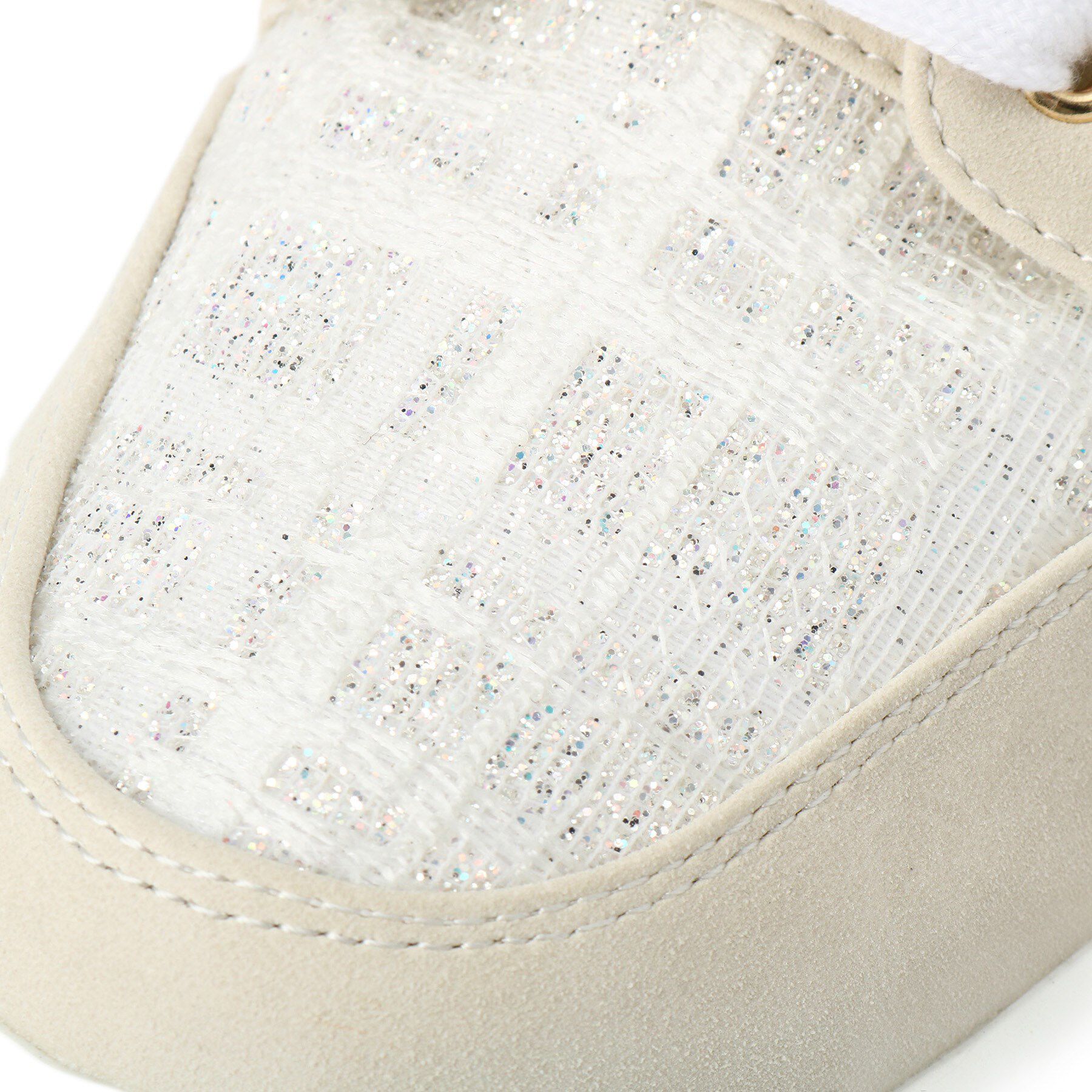 ESPERANZA「ツイード風フラワーベルト厚底スニーカー」|スニーカー|