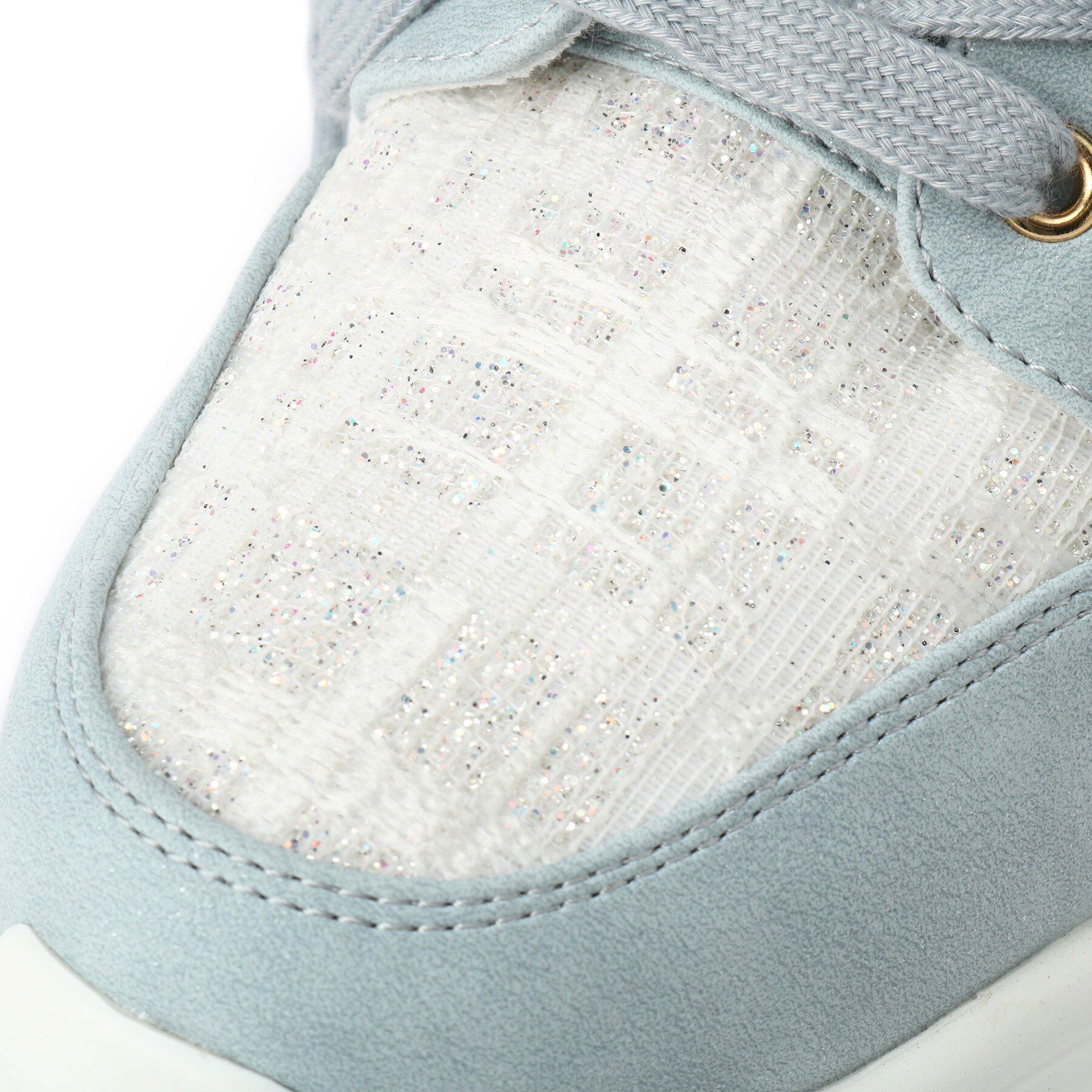 ESPERANZA「ツイード風フラワーベルト厚底スニーカー」|スニーカー|