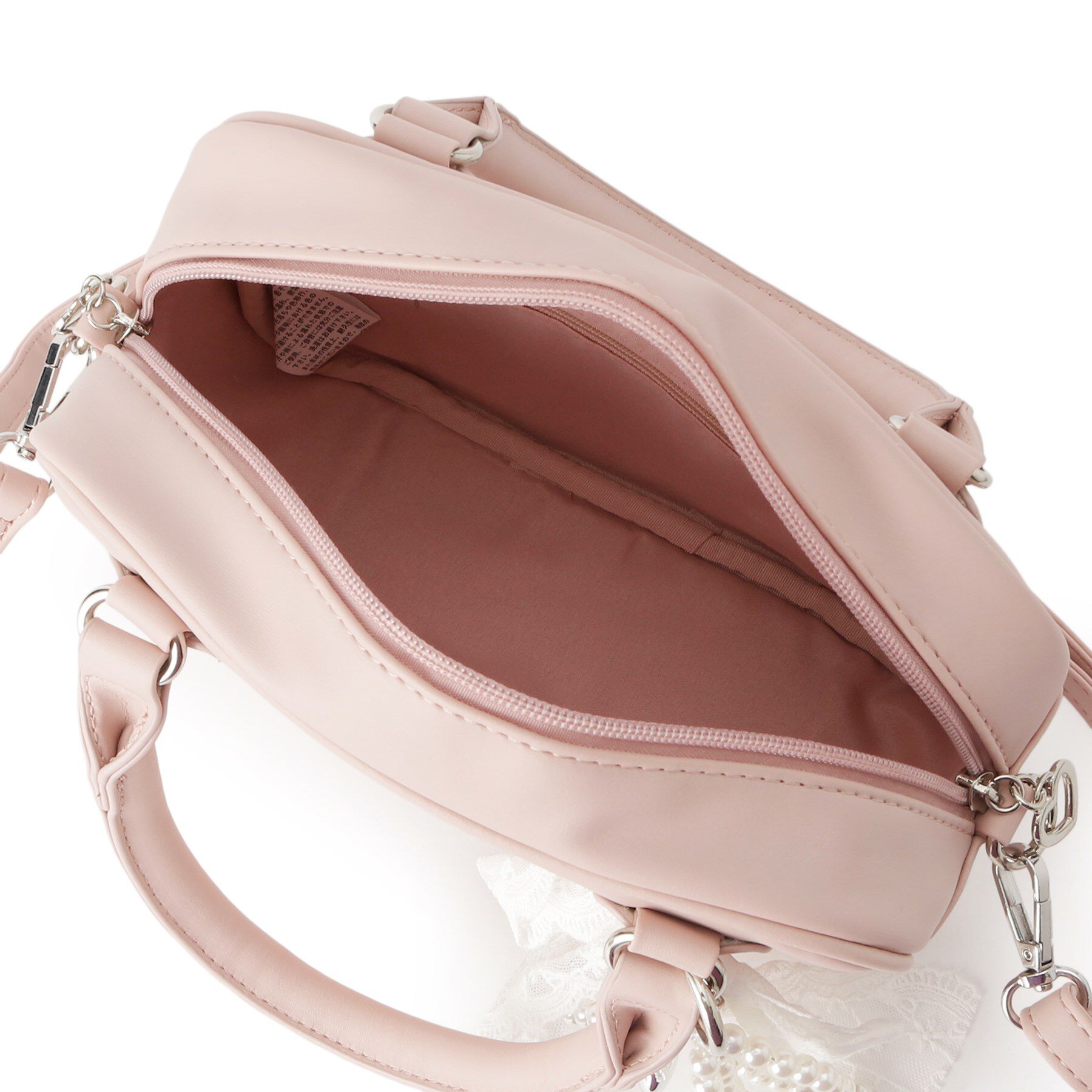 Ober Tashe「2WAYチャームボストンバッグ」|ボストンバッグ|