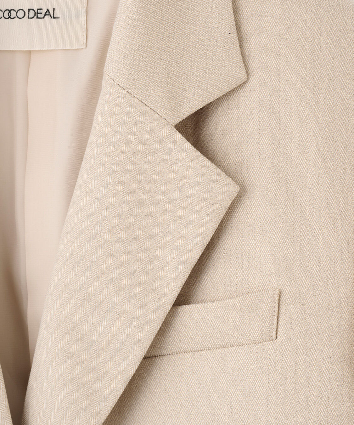 COCO DEAL「オーバーサイズジャケット」|テーラードジャケット|