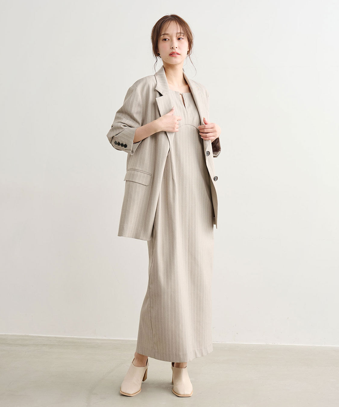 COCO DEAL「オーバーサイズジャケット」|テーラードジャケット|