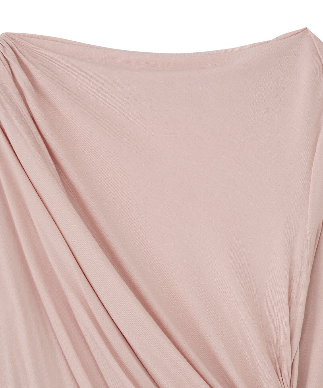 COCO DEAL「アシメネックドレープカットソー」|Tシャツ・カットソー|