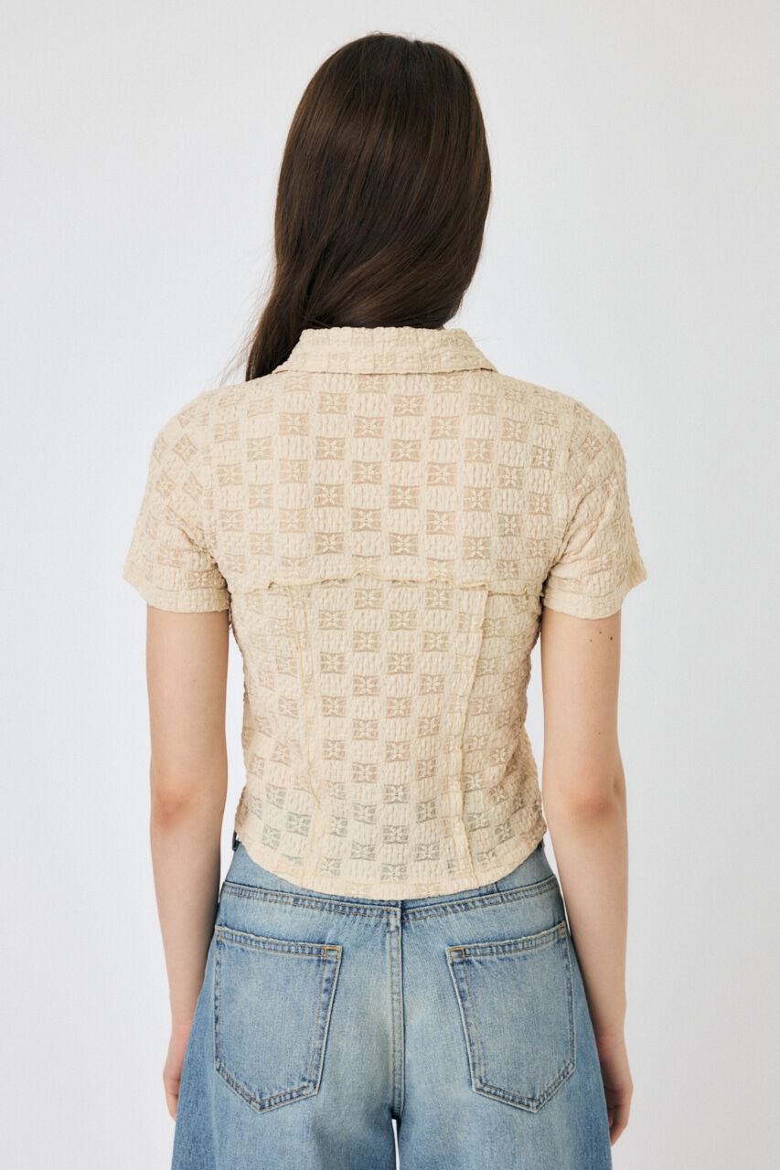 MOUSSY「LACY SWITCHING トップス」|Tシャツ・カットソー|