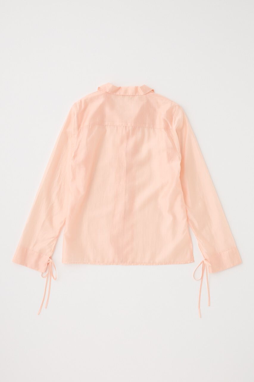 MOUSSY「RIBBON シアーシャツ」|シャツ・ブラウス|