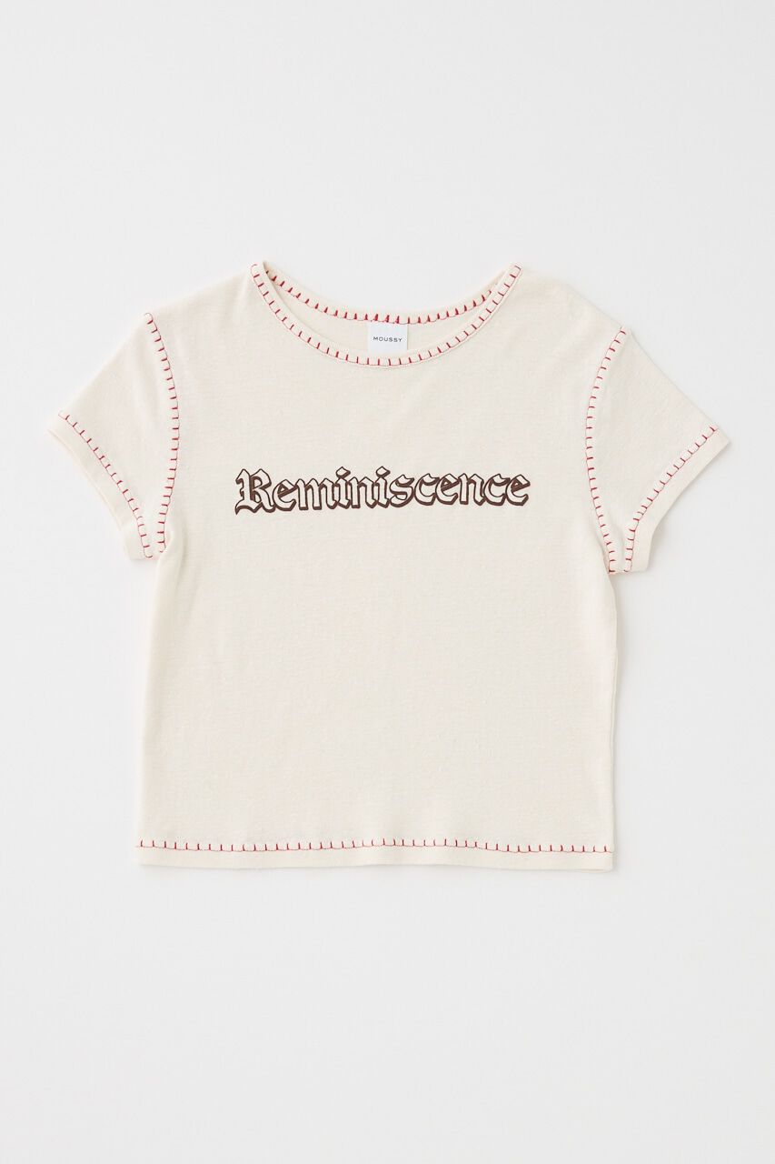 MOUSSY「CONTRAST ステッチ Tシャツ」|Tシャツ・カットソー|