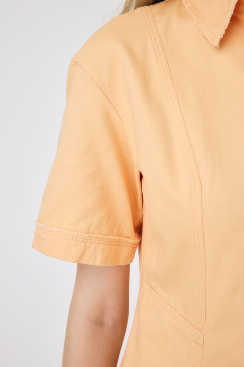 MOUSSY「STITCH WORK FIT ミニドレス」|ワンピース|