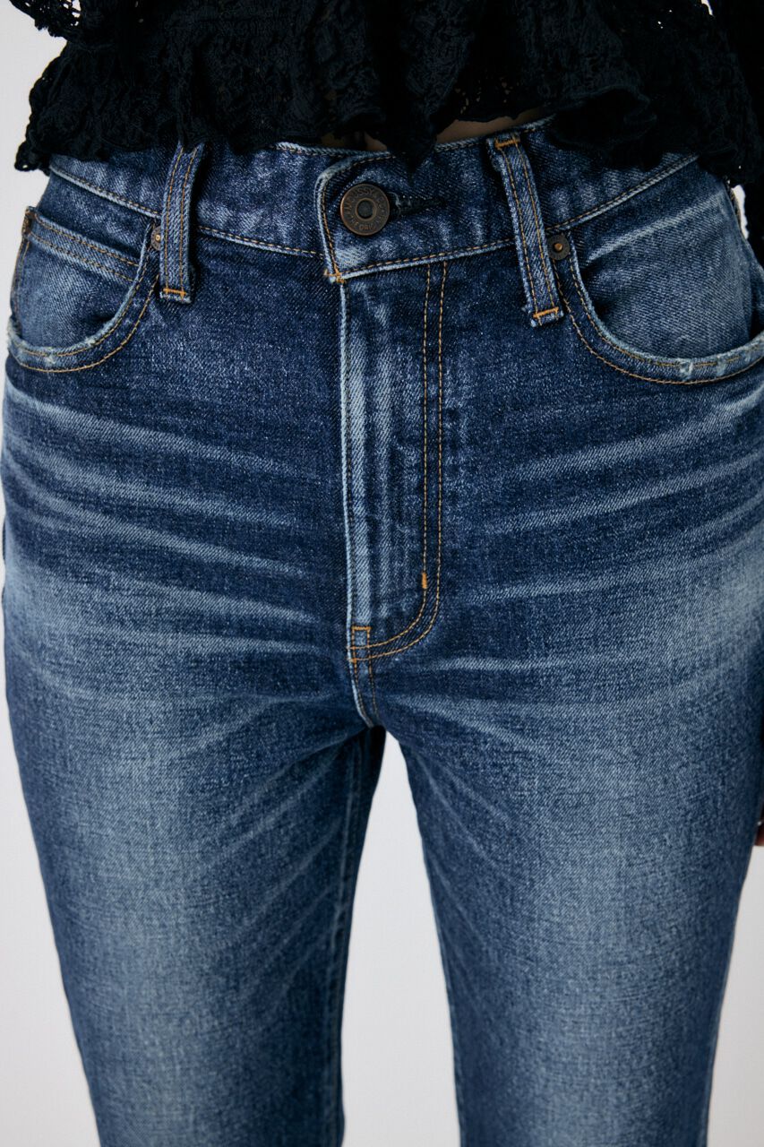 MOUSSY「MVS D/BLU FLARE」|デニム|
