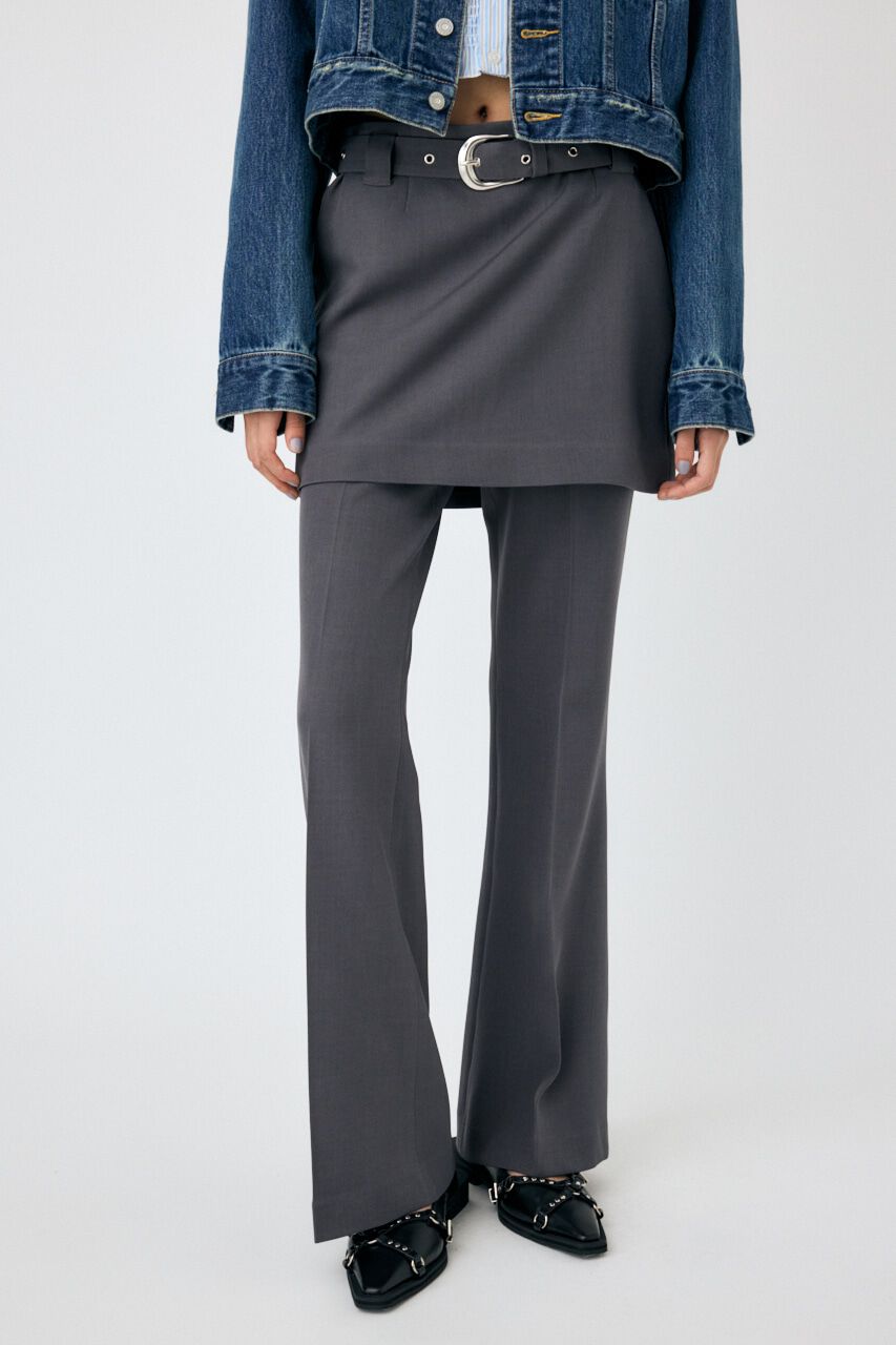 MOUSSY「LOWRISE SKIRT LAYERED フレア」|その他|