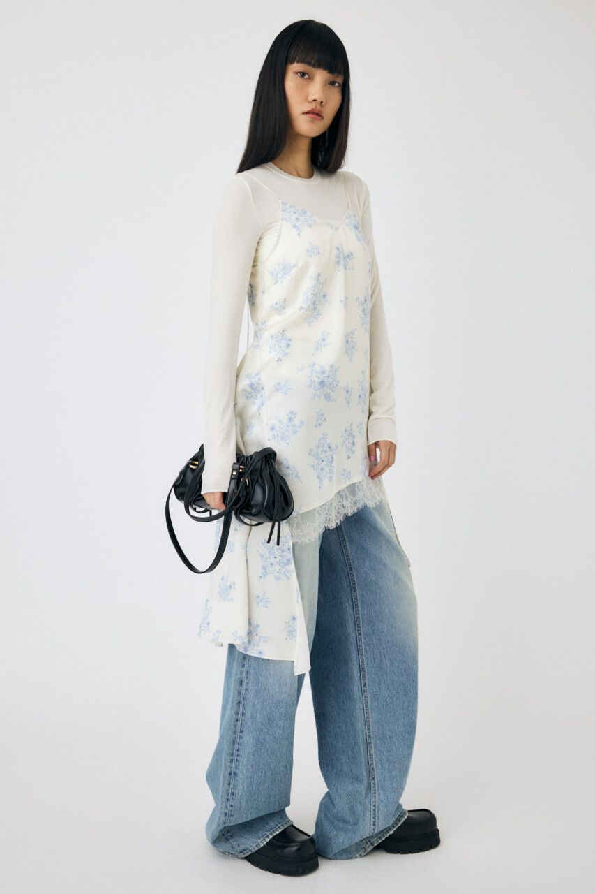 MOUSSY「WASHER スリップドレス」|ワンピース|