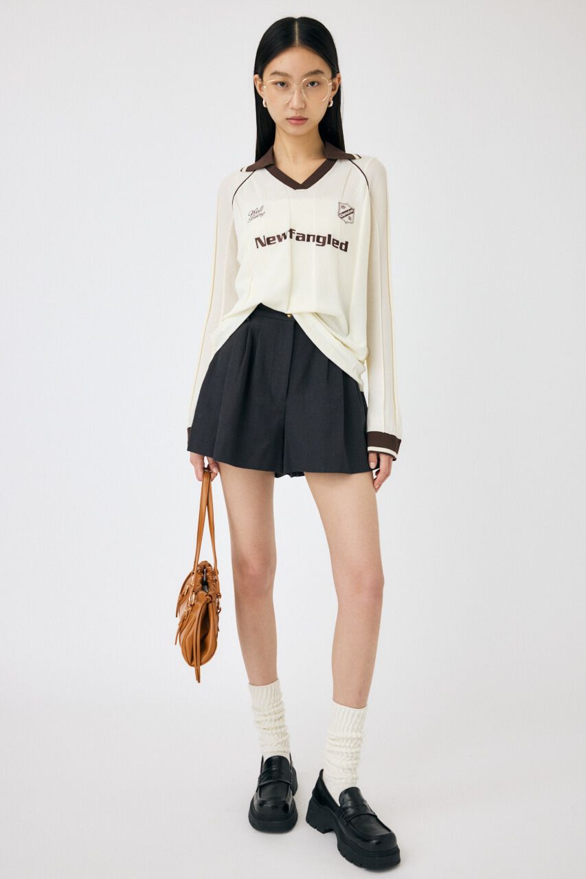 MOUSSY「KNIT ゲームシャツ」|ニット・セーター|