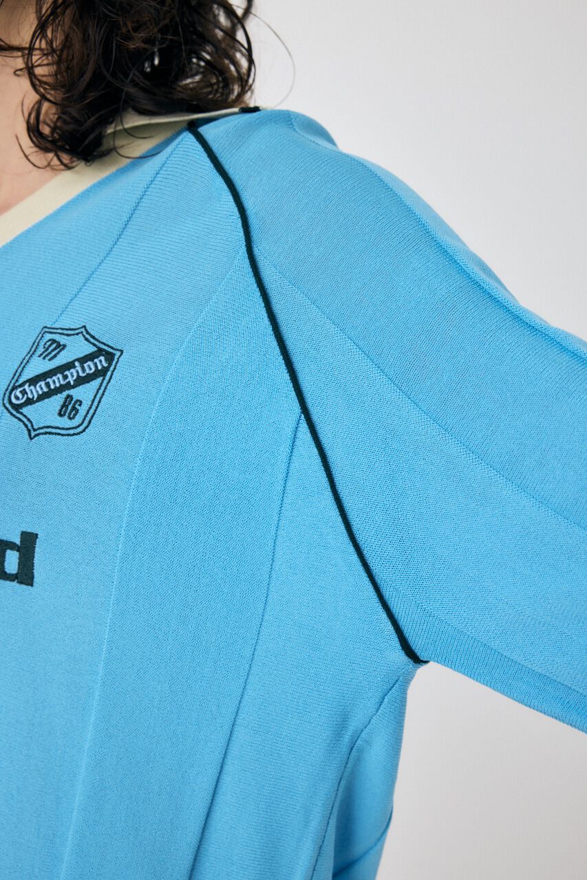 MOUSSY「KNIT ゲームシャツ」|ニット・セーター|