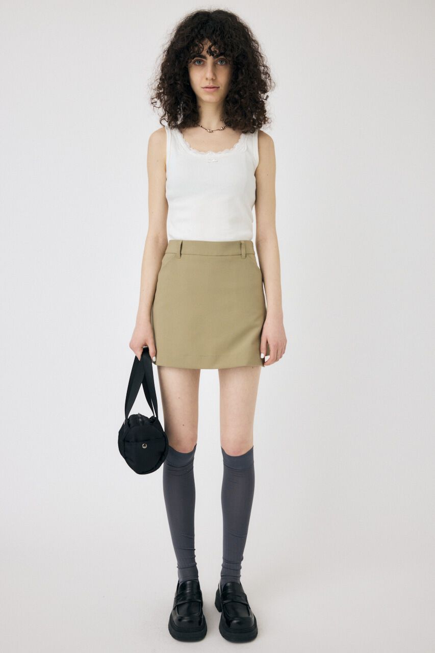 MOUSSY「LACE TRIM タンクトップ」|タンクトップ|