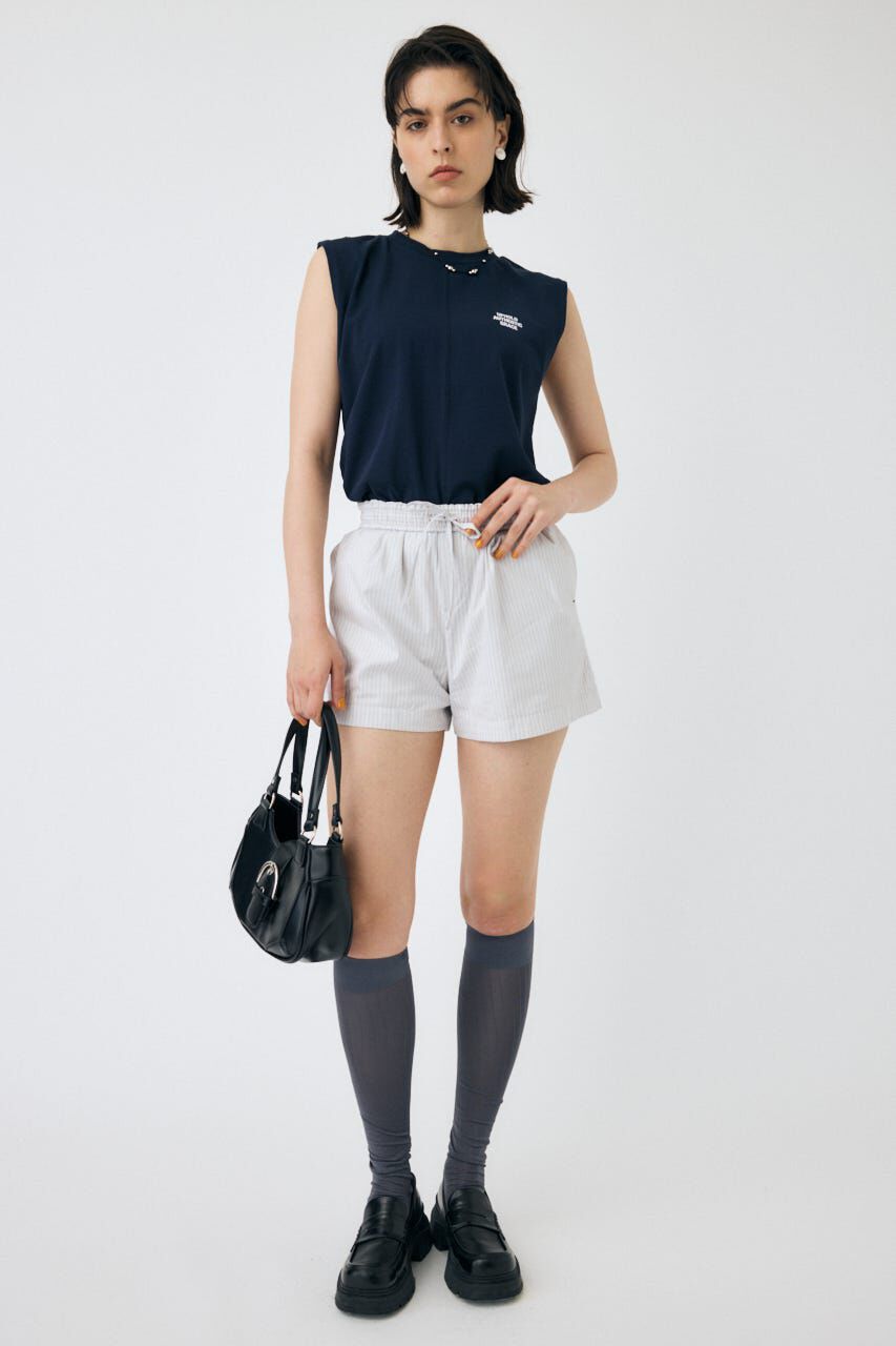 MOUSSY「TINY LETTER SLEEVELESS トップス」|その他|