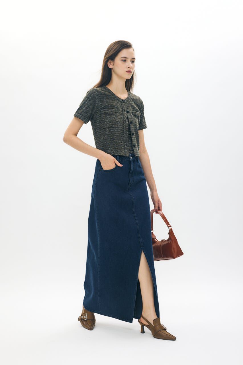 MOUSSY「SLIT DENIM スカート」|スカート|
