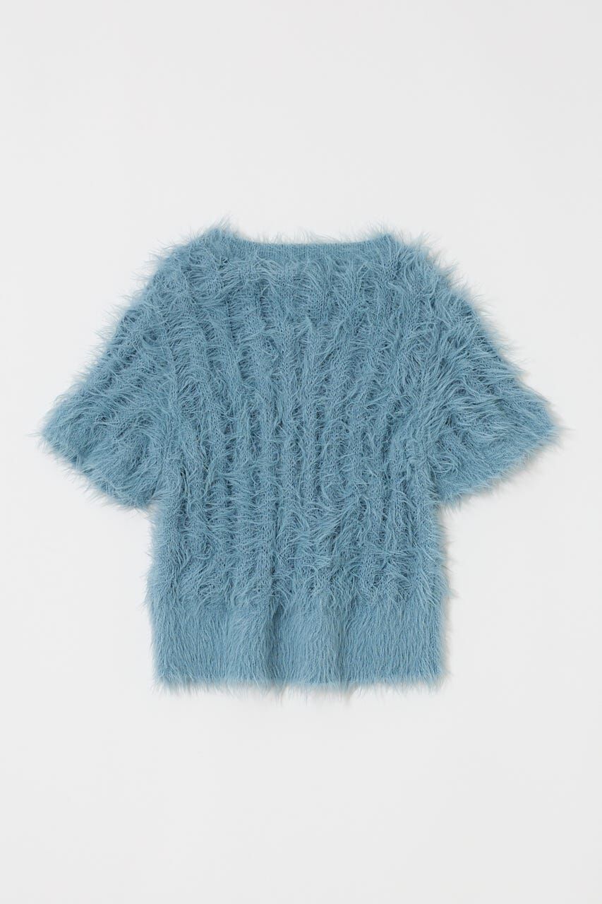 MOUSSY「SHEER SHAGGY ニット」|ニット・セーター|