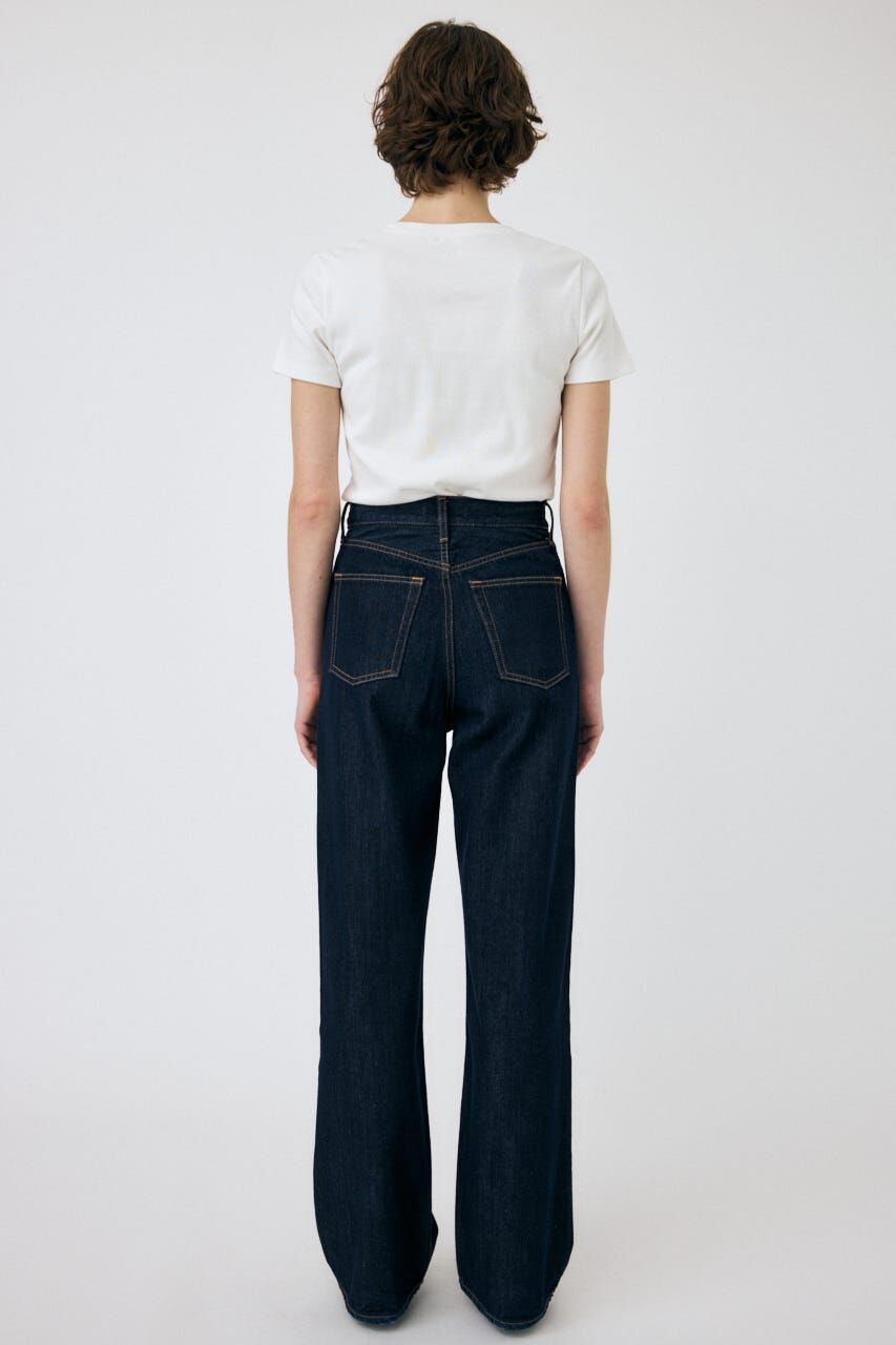 MOUSSY「HIGH WAIST STRAIGHT」|デニム|