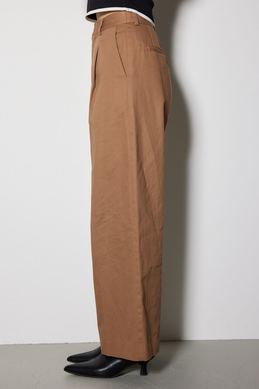 rienda「フロントタックチノジャストウエストパンツ」|その他|