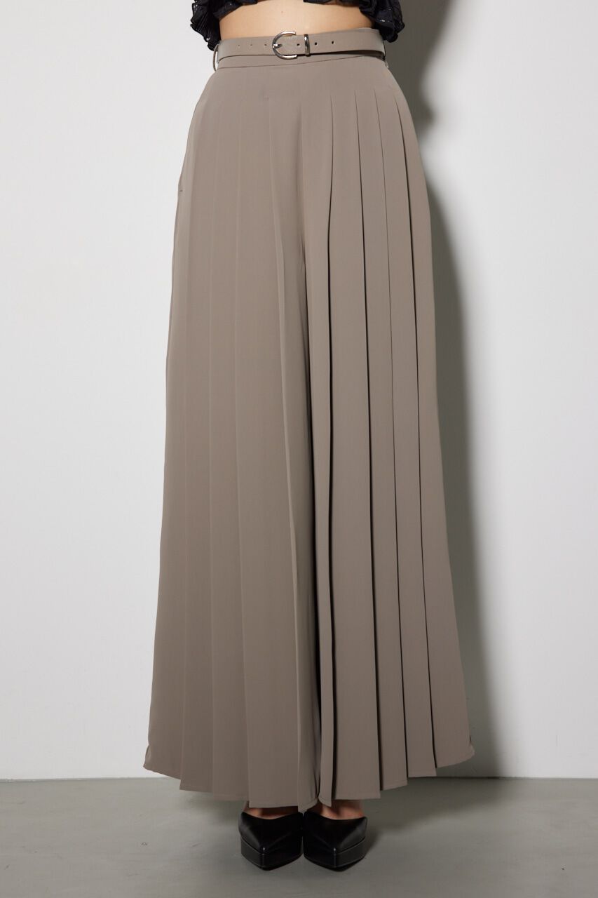 rienda「プリーツデザインワイドパンツ」|その他|