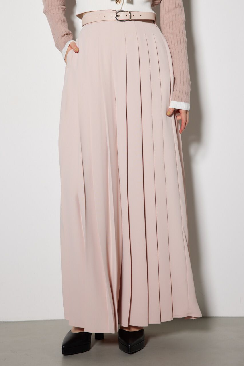 rienda「プリーツデザインワイドパンツ」|その他|