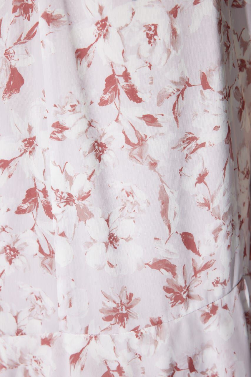 rienda「フリルフラワーロングワンピース」|ワンピース|