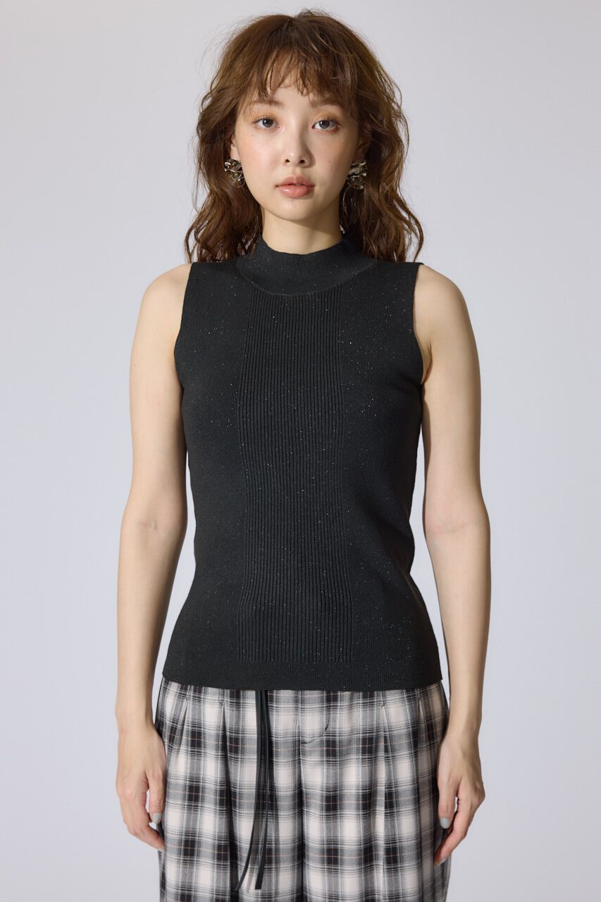 rienda「ウォッシャブルリブタンクトップ」|ニット・セーター|