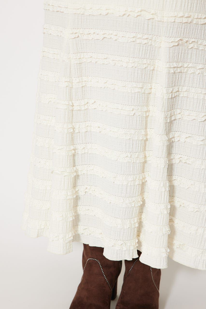 rienda「レースカットオフショルワンピース」|ワンピース|