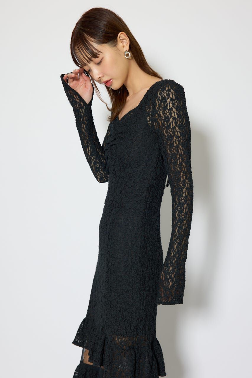 rienda「ティアードレースマーメイドワンピース」|ワンピース|