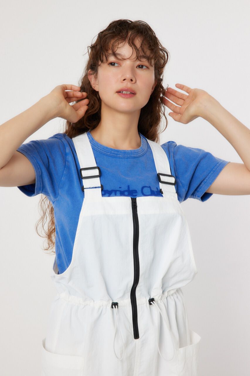 RODEO CROWNS「ウエストシャーリング ナイロンサロペット」|その他|