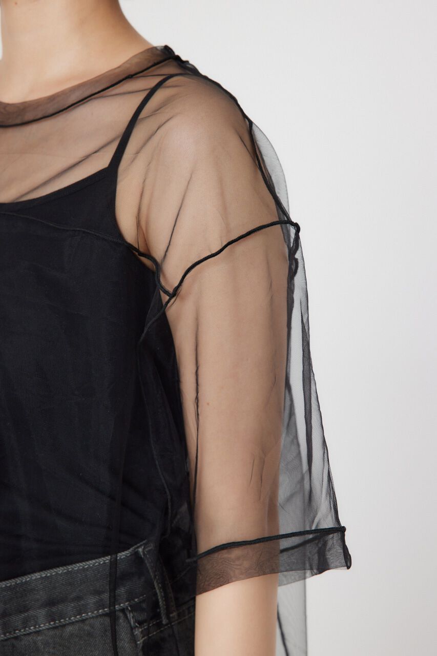 RODEO CROWNS「ミリタリーナンバリングシアートップス」|シャツ・ブラウス|