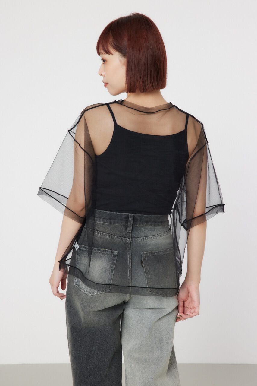 RODEO CROWNS「ミリタリーナンバリングシアートップス」|シャツ・ブラウス|