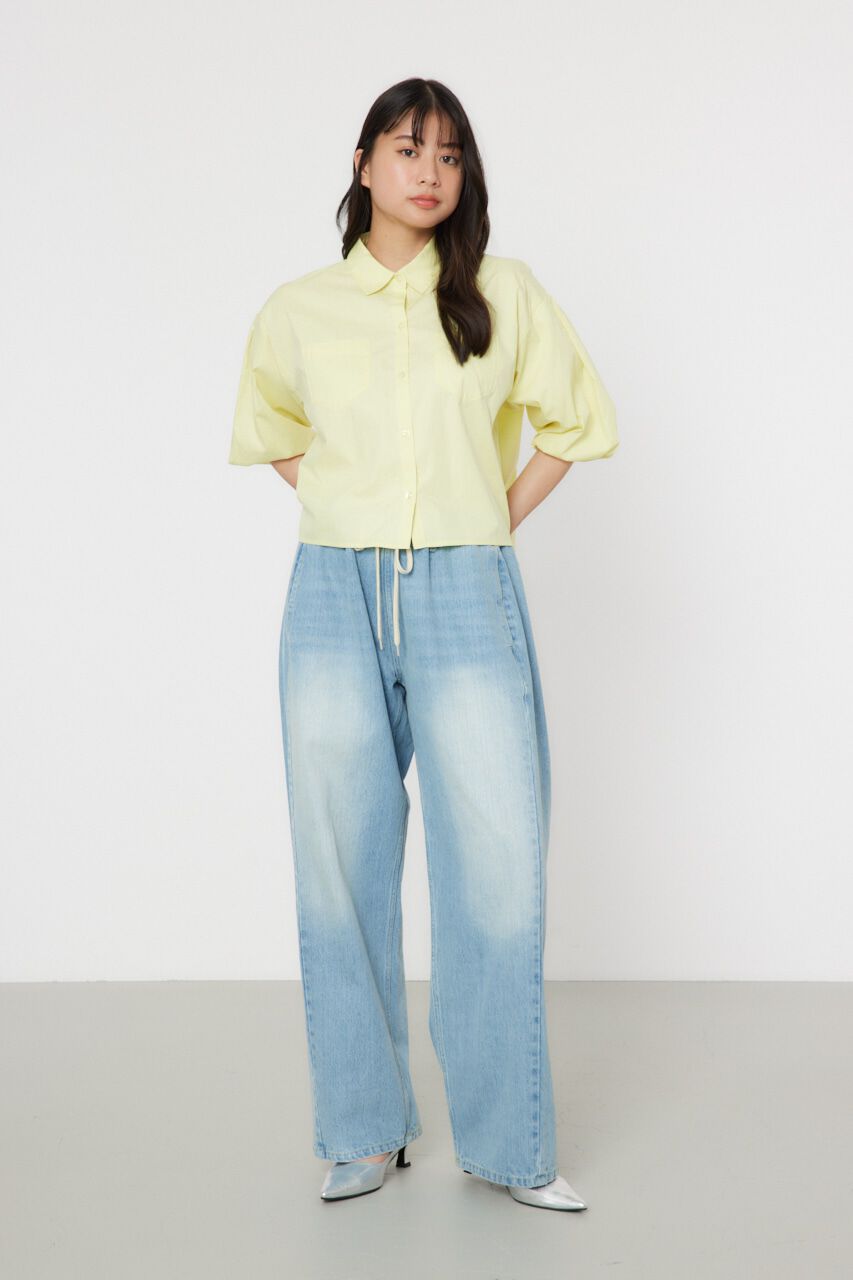 RODEO CROWNS「バルーンスリーブショートシャツ」|シャツ・ブラウス|