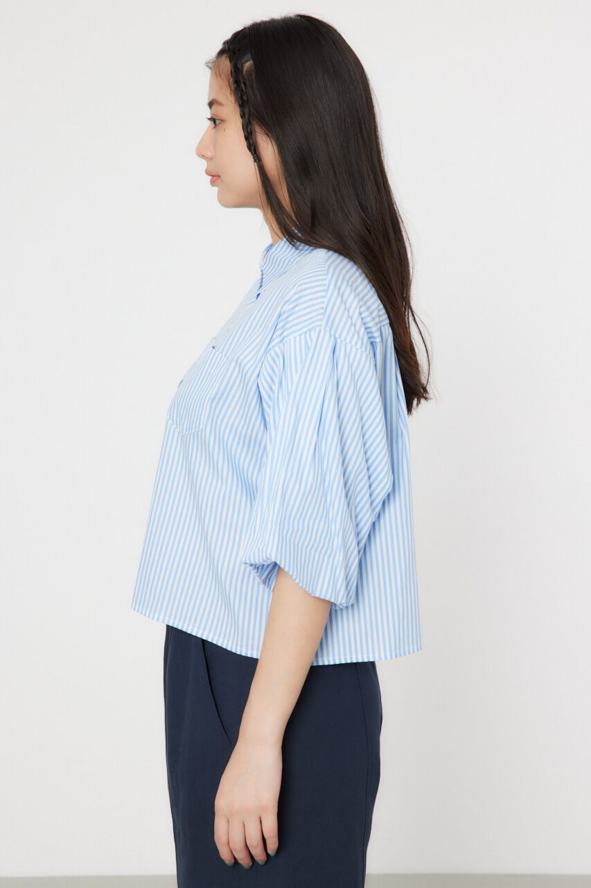 RODEO CROWNS「バルーンスリーブショートシャツ」|シャツ・ブラウス|