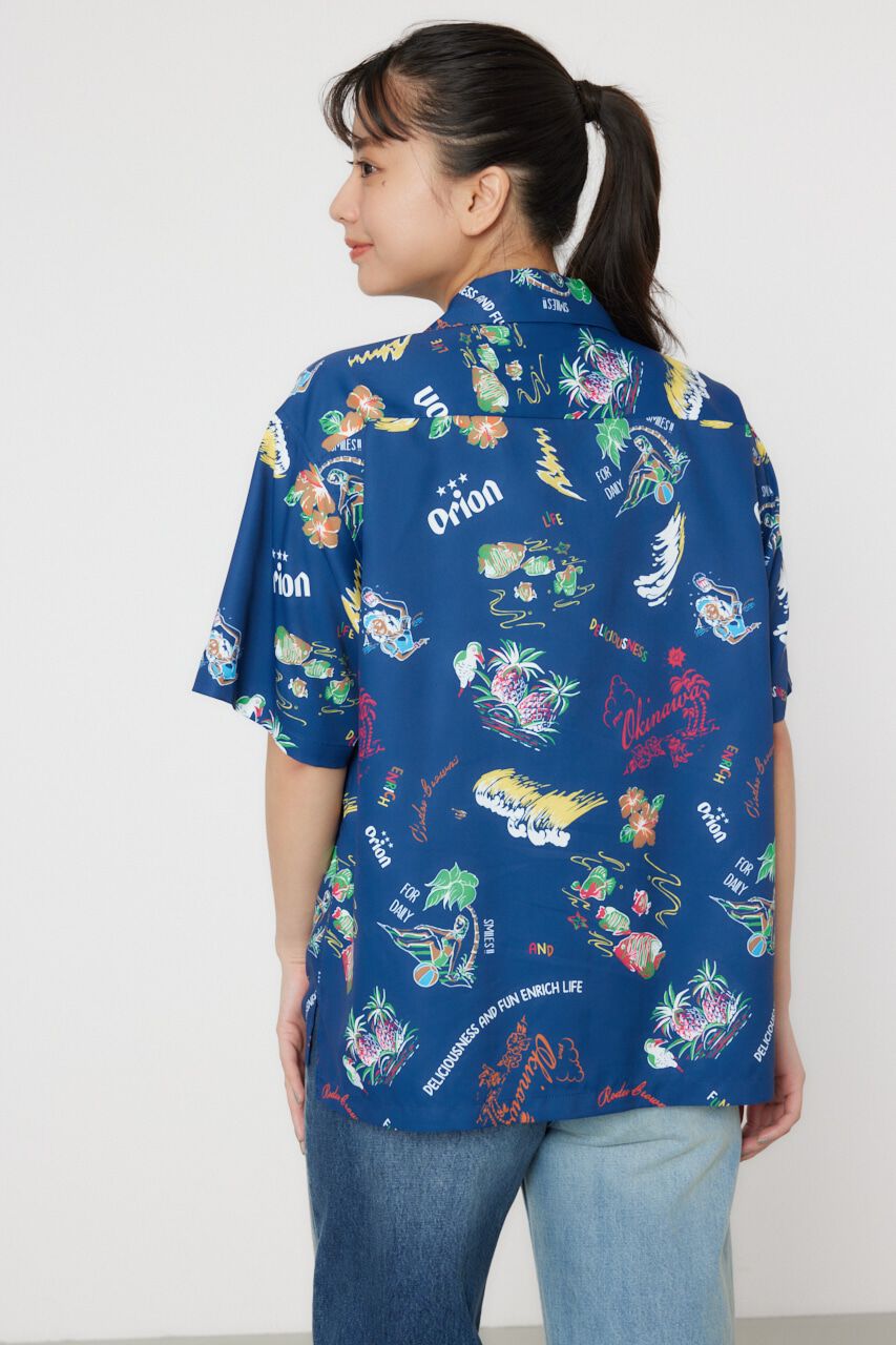 RODEO CROWNS「Orion Beer x RCS ORオープンカラーシャツ」|シャツ・ブラウス|