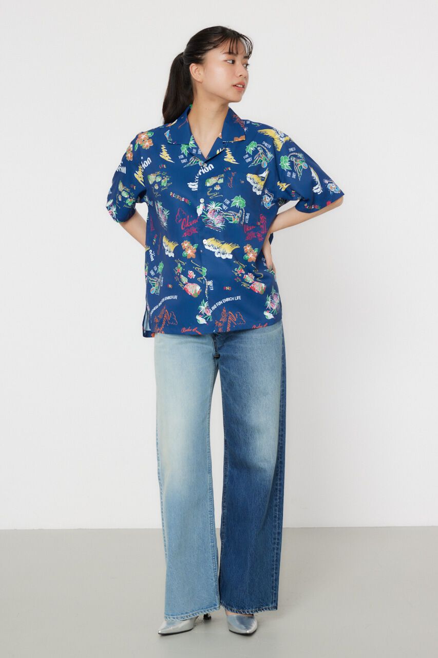 RODEO CROWNS「Orion Beer x RCS ORオープンカラーシャツ」|シャツ・ブラウス|