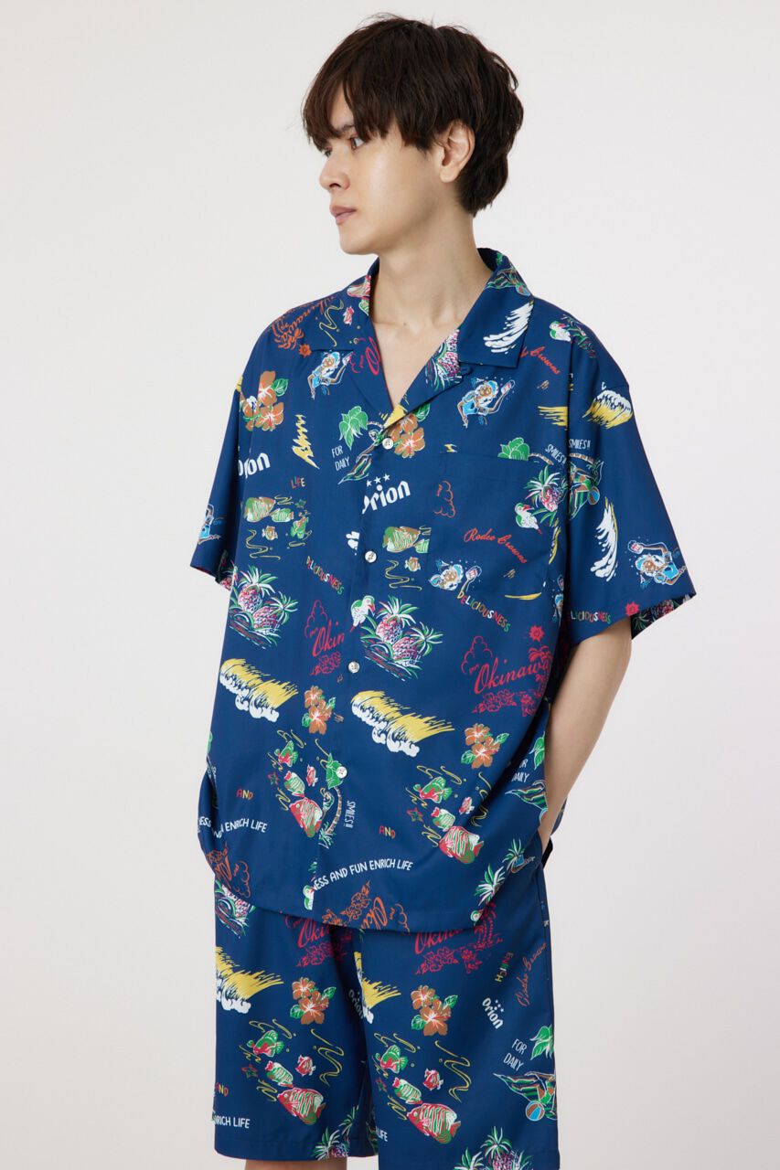 RODEO CROWNS「Orion Beer x RCS ORオープンカラーシャツ」|シャツ・ブラウス|