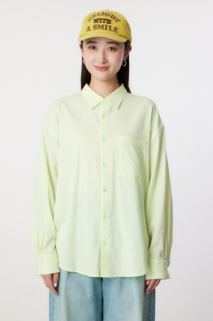 RODEO CROWNS「クレープルーズシャツ」|シャツ・ブラウス|