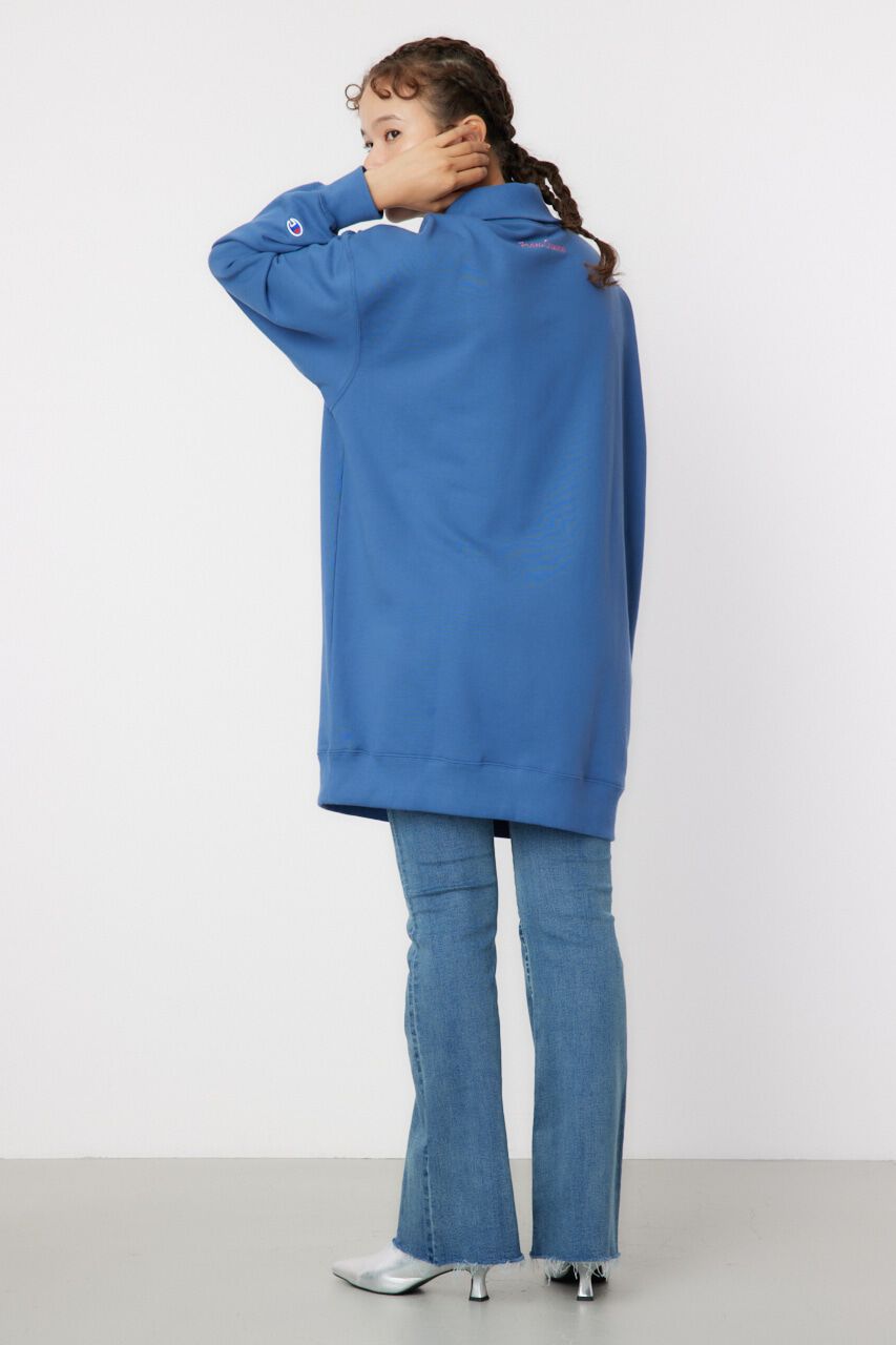 RODEO CROWNS「Champion ハーフジップスウェットワンピース」|ワンピース|