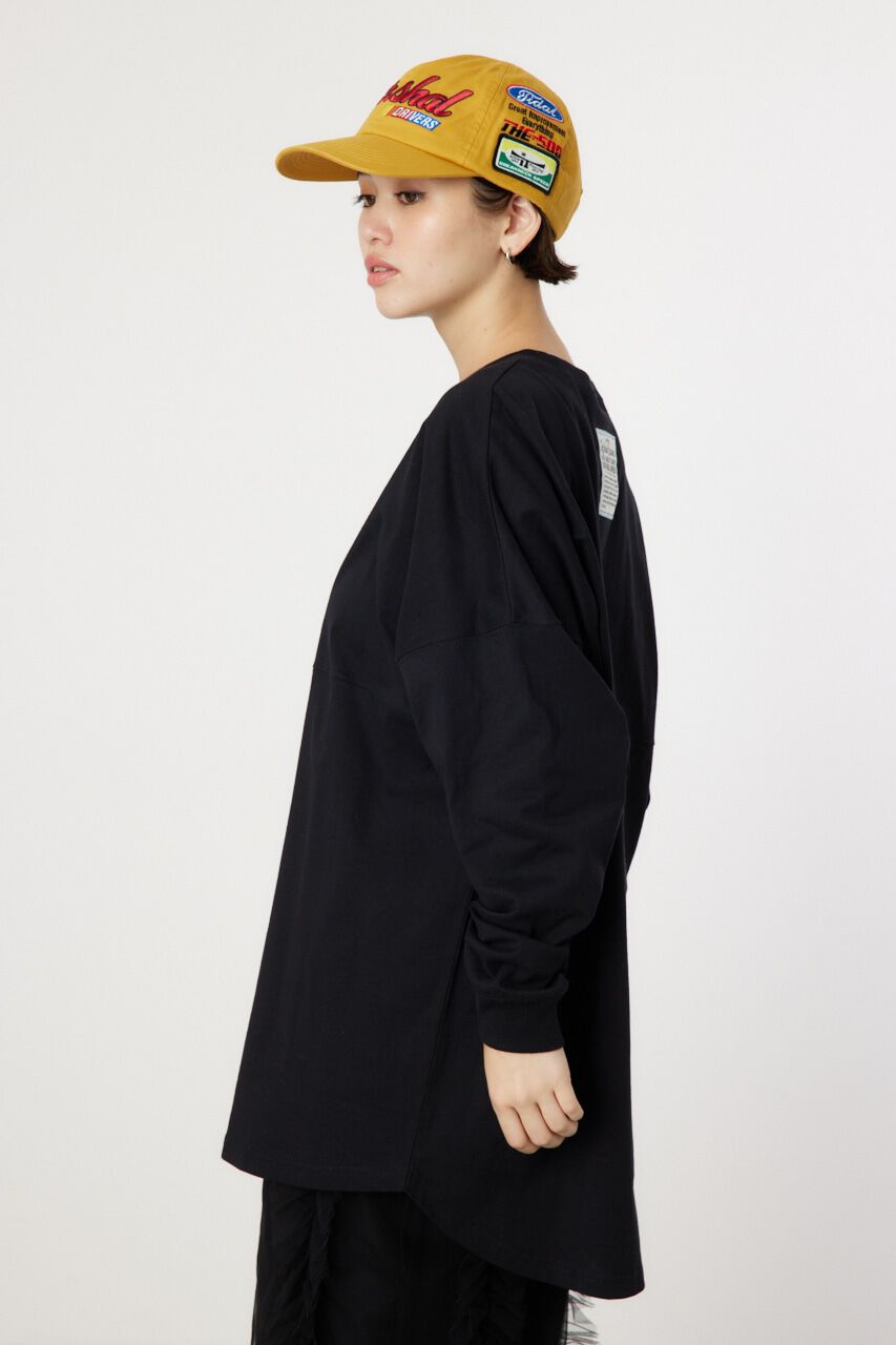 RODEO CROWNS「スクエアネームL/Sワンピース」|ワンピース|