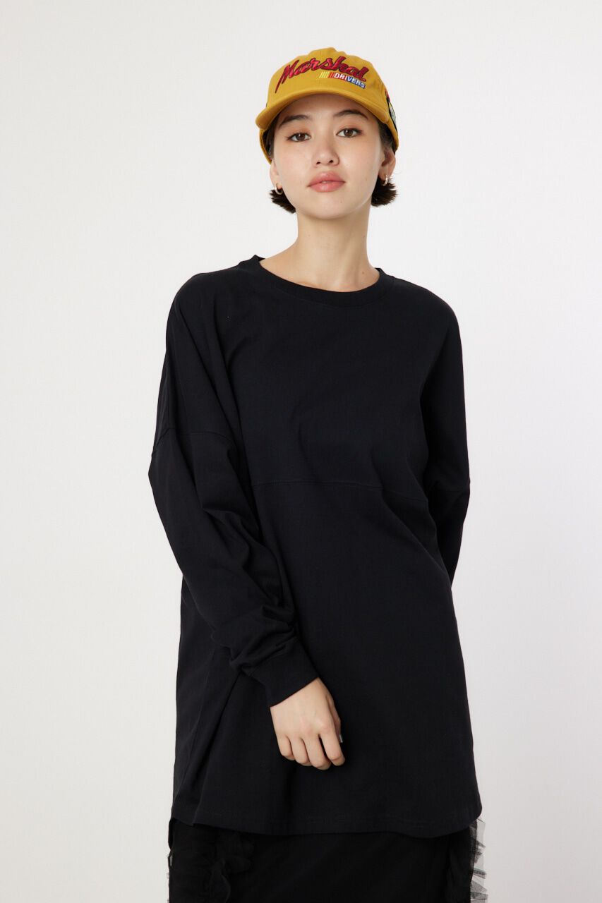 RODEO CROWNS「スクエアネームL/Sワンピース」|ワンピース|