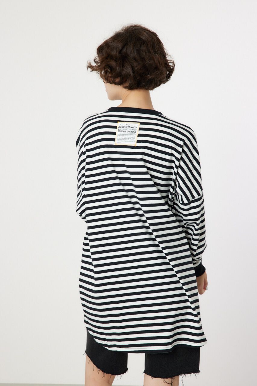 RODEO CROWNS「スクエアネームL/Sワンピース」|ワンピース|