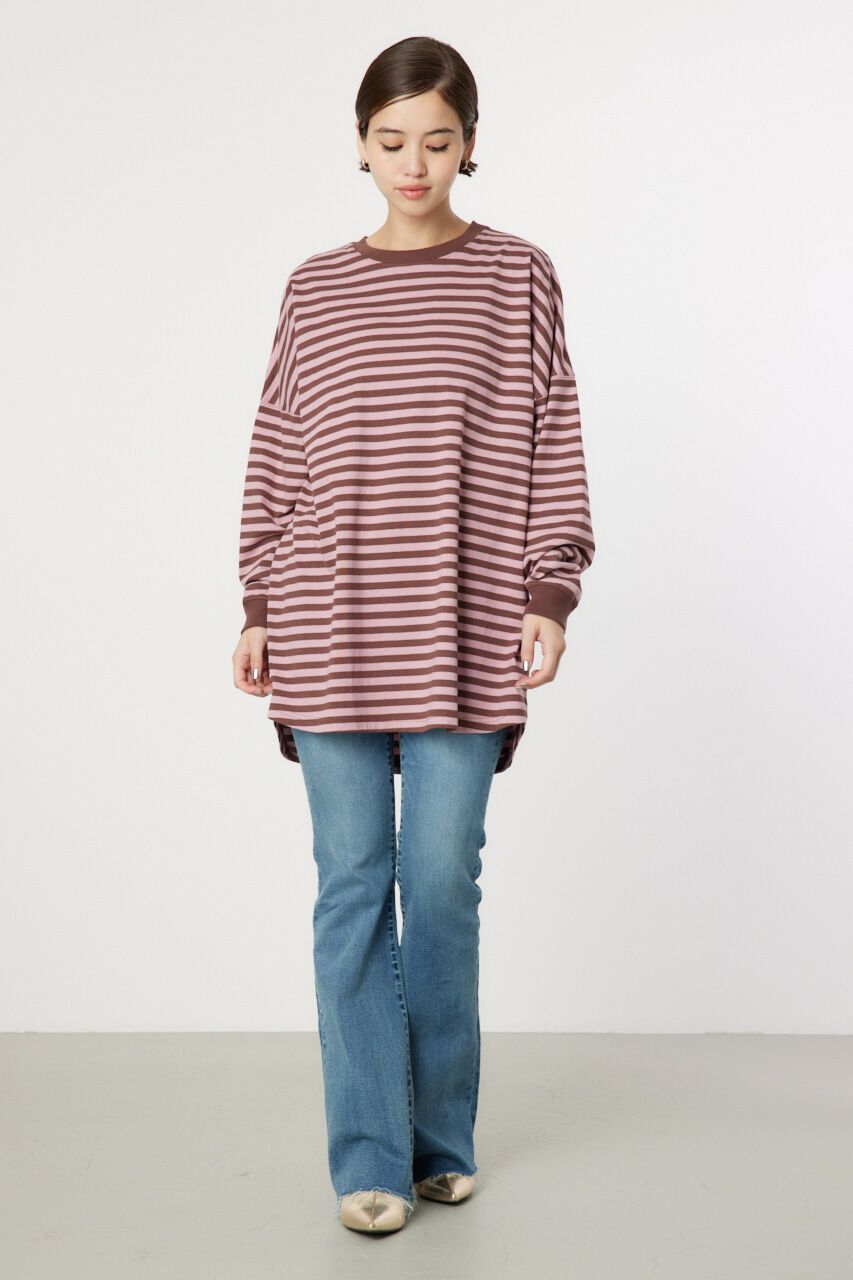 RODEO CROWNS「スクエアネームL/Sワンピース」|ワンピース|