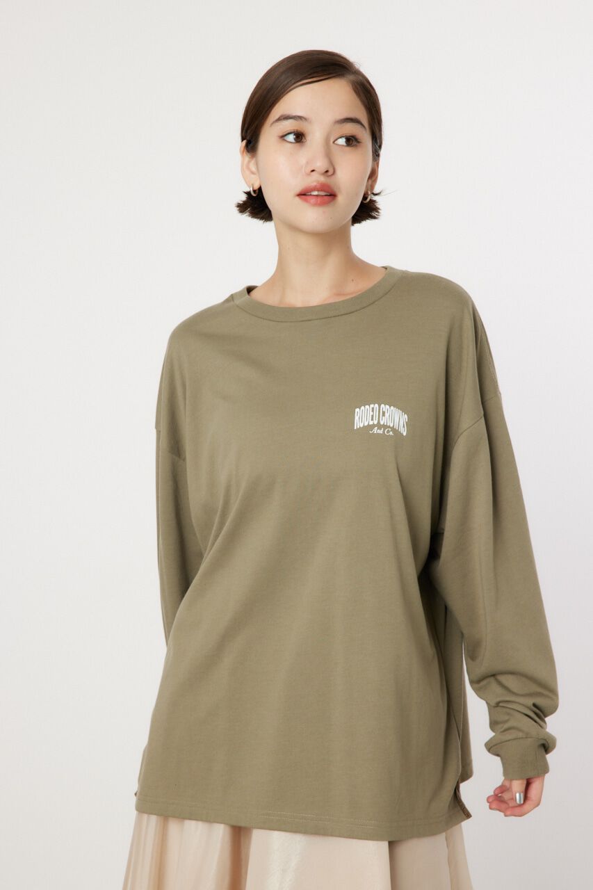 RODEO CROWNS「RCSアップリケロゴL/S Tシャツ」|Tシャツ・カットソー|