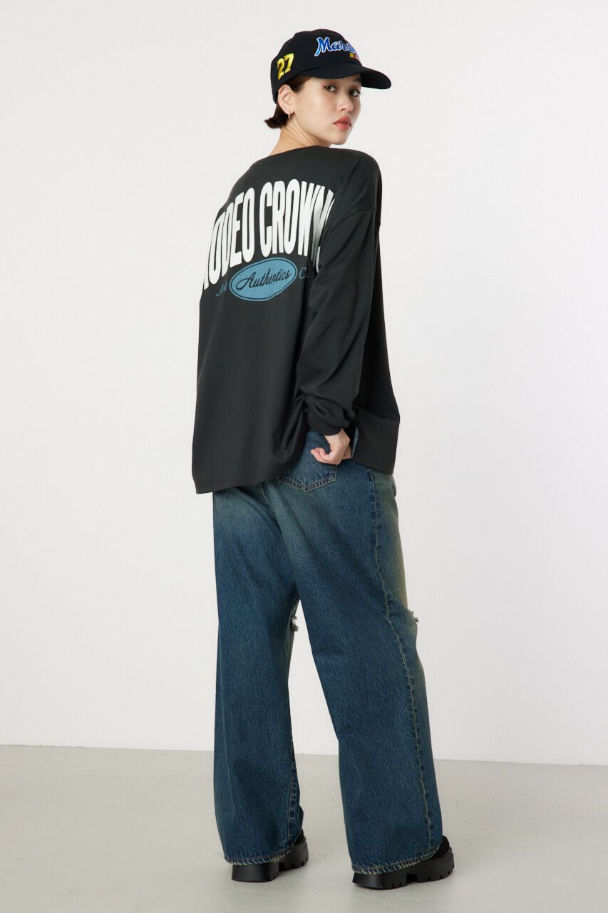 RODEO CROWNS「RCSアップリケロゴL/S Tシャツ」|Tシャツ・カットソー|