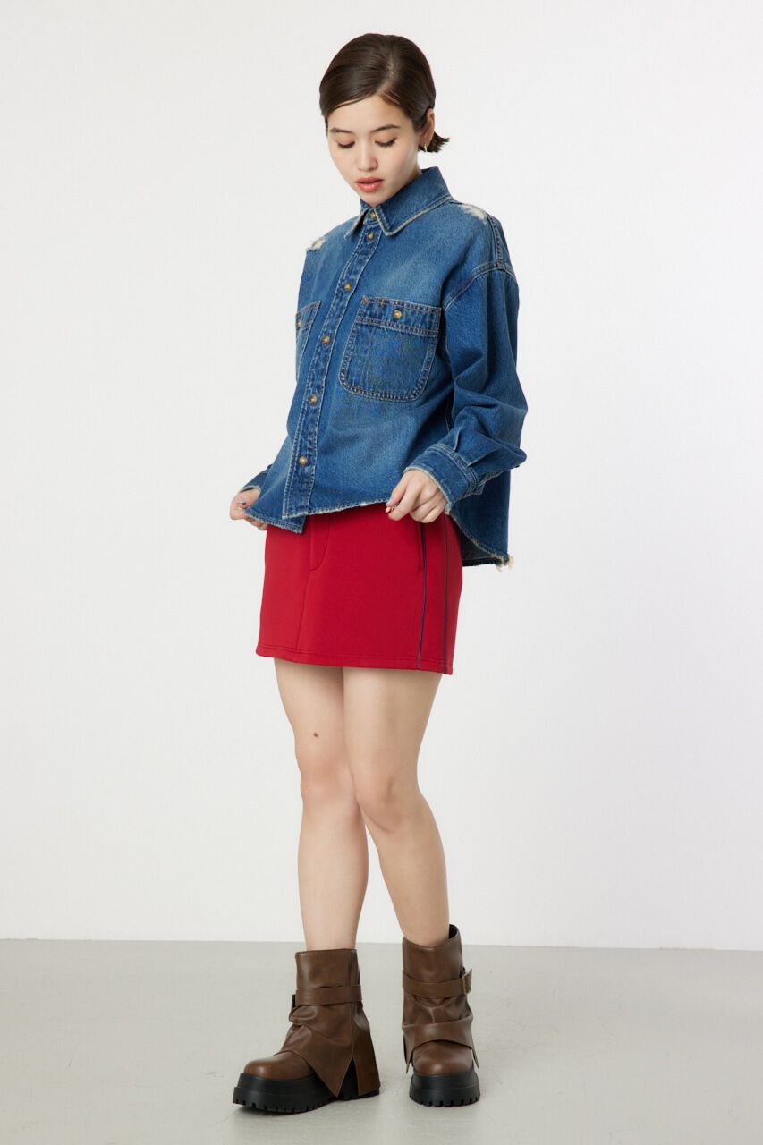 RODEO CROWNS「ラインミニスカート」|スカート|