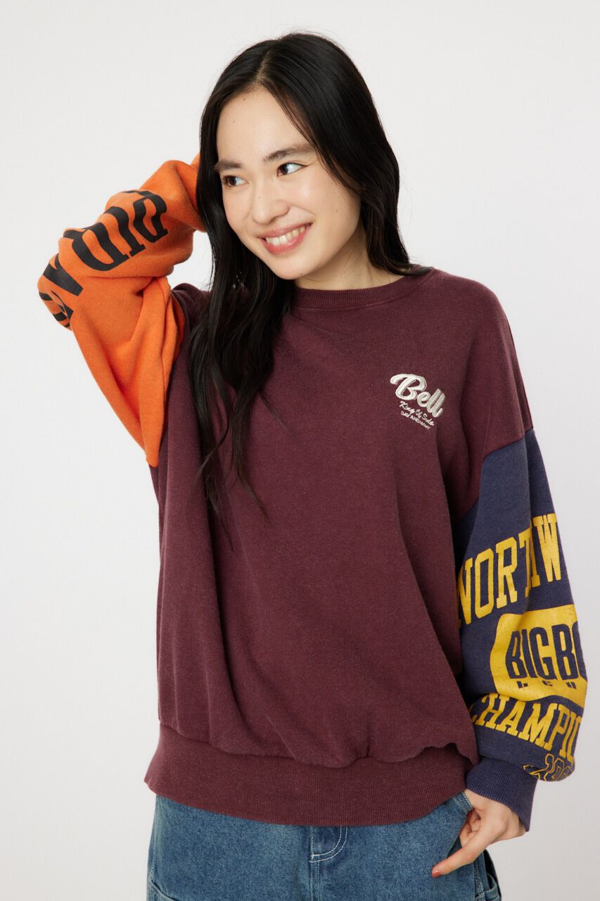 RODEO CROWNS「G/O クレイジースウェットトップス」|パーカー|柄BRD5