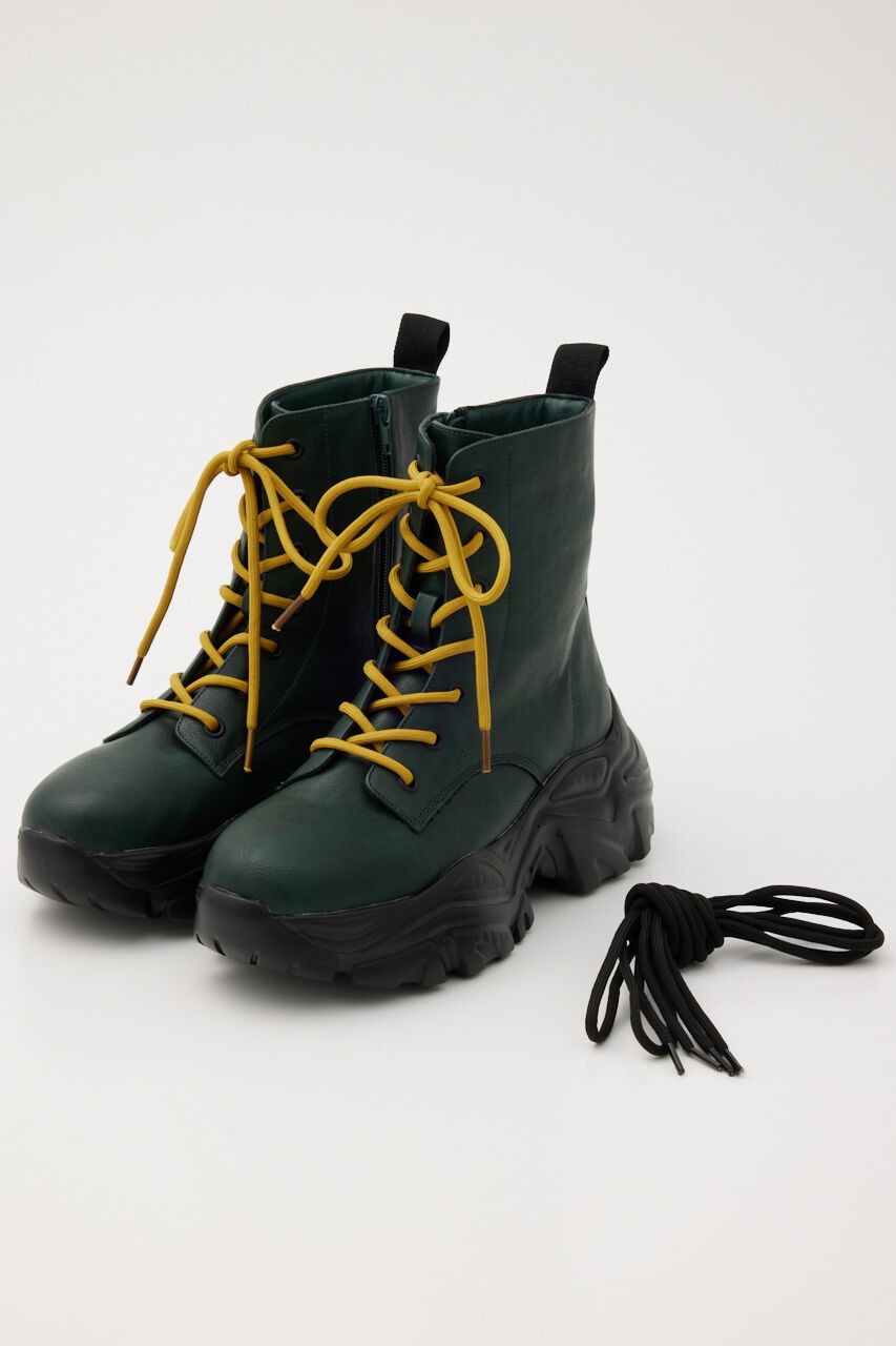 RODEO CROWNS「レースアップ ボリュームブーツ」|その他|